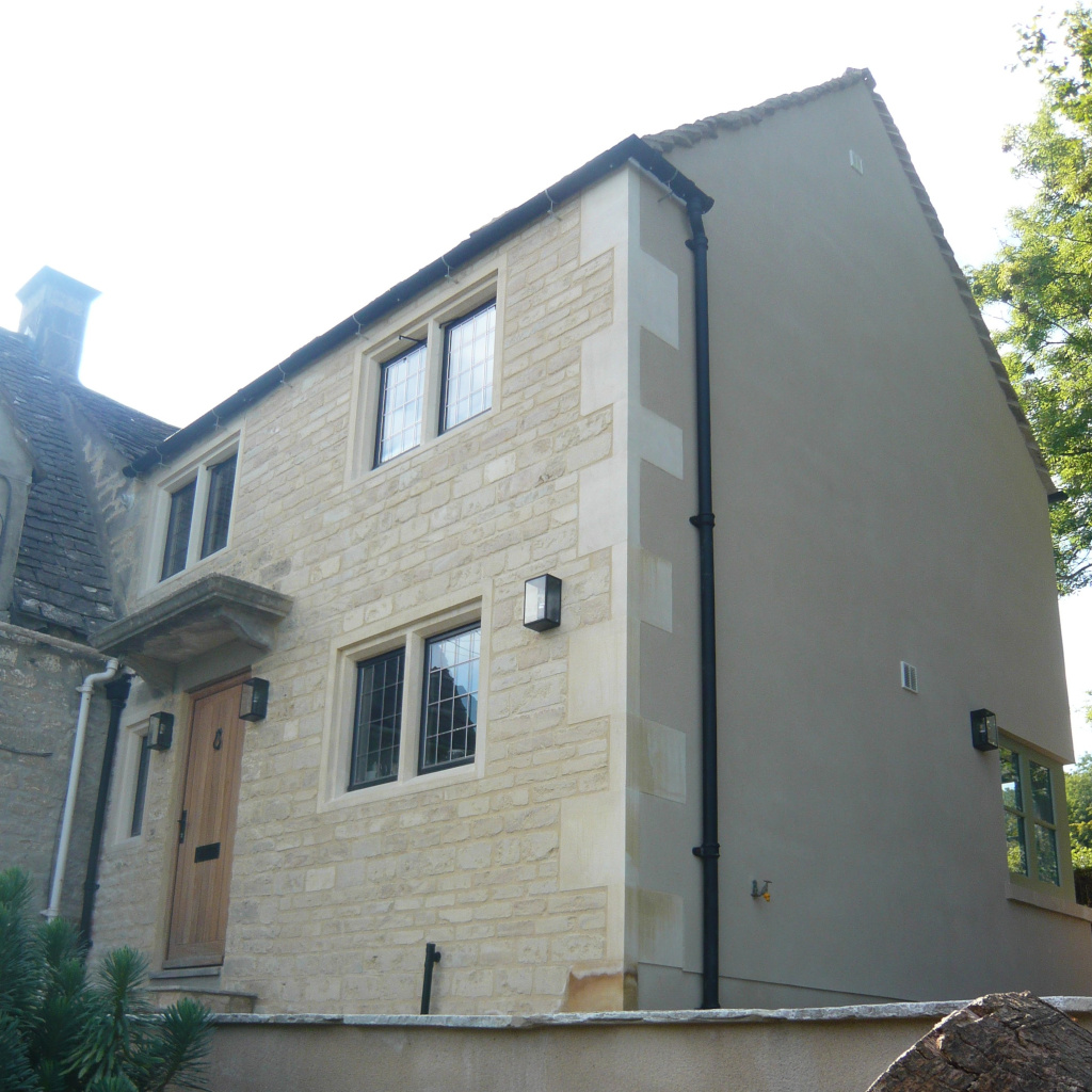 natural stone extension window surrounds
