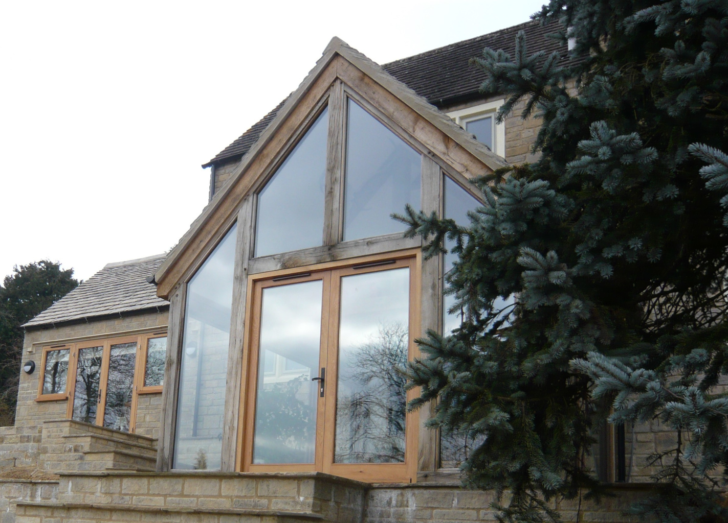 oak frame extension