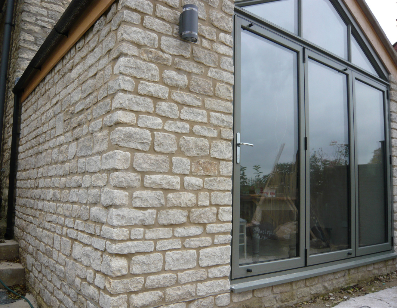 stone extension apex glazing